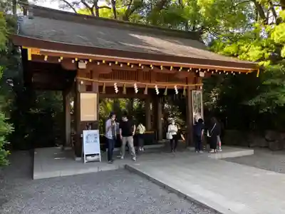 寒川神社の手水舎