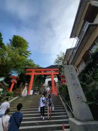 江島神社の鳥居