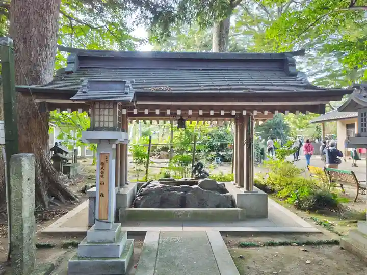 鹿嶋神社の手水舎