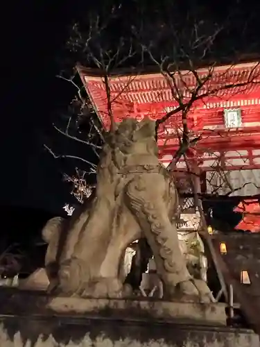 清水寺の狛犬