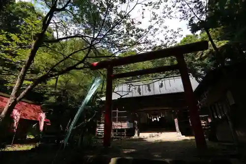 磐椅神社の鳥居