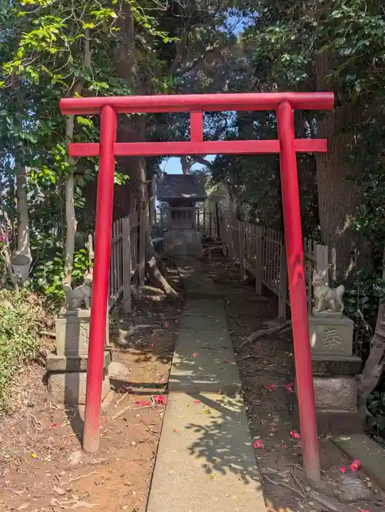 三春町の明神様(神奈川県)