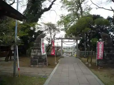大生郷天満宮の鳥居