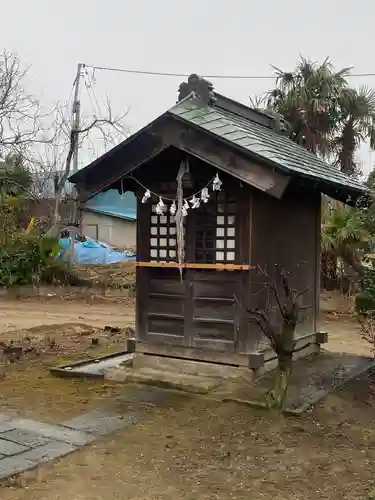 香取八幡神社の本殿