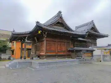 井内八幡宮の本殿・本堂