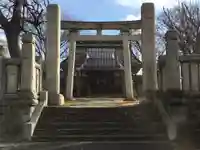 伊豆毛神社の鳥居