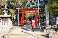 大岡白山神社の鳥居