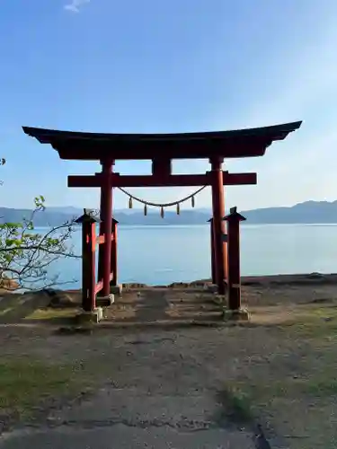 御座石神社の鳥居