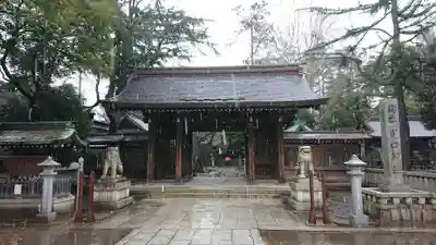 川口神社の山門・神門