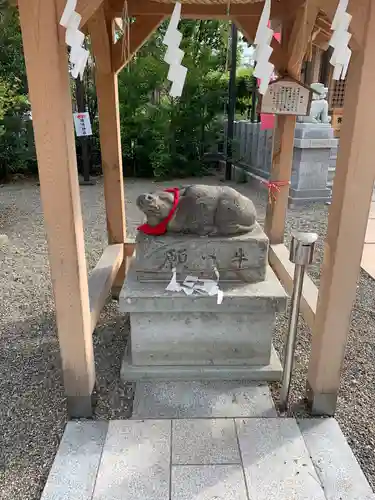 木田神社の狛犬