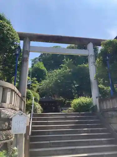 五條天神社の鳥居