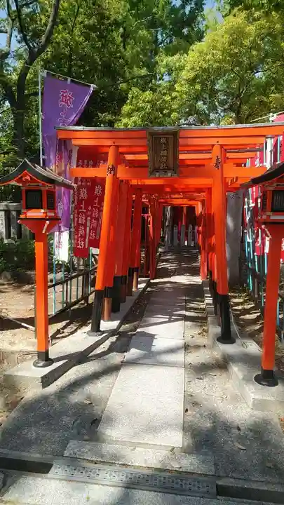 阿部野神社の鳥居