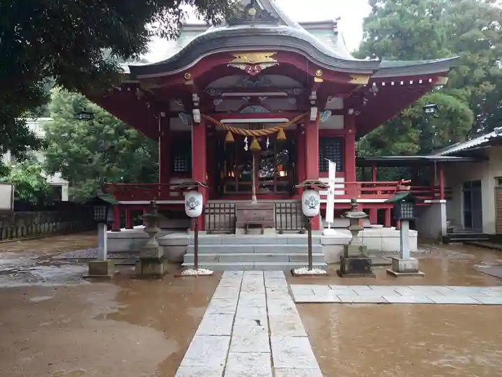 柏諏訪神社の本殿・本堂