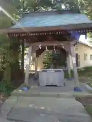 寒田神社の手水