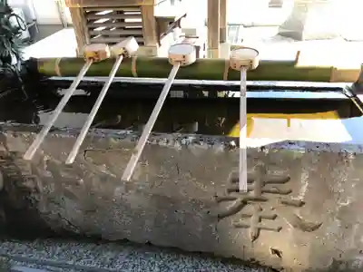高靇神社の手水舎