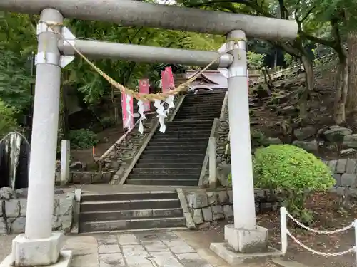 温泉神社〜いわき湯本温泉〜の鳥居