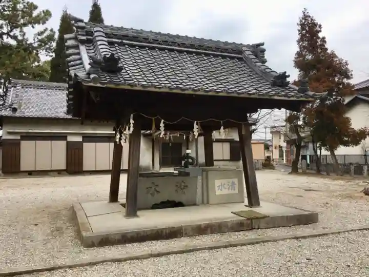 高取神明宮の手水舎