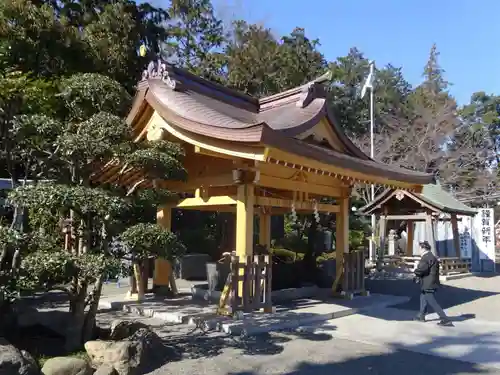 亀ケ池八幡宮の手水舎