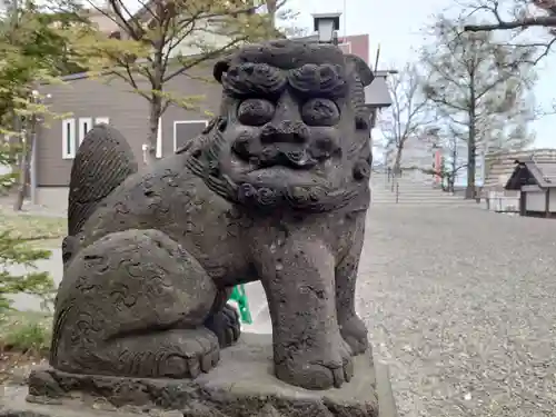 手稲神社の狛犬