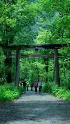 穂高神社奥宮(長野県)