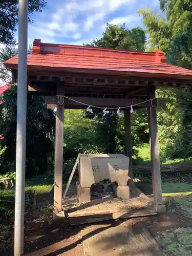 白子神社の手水