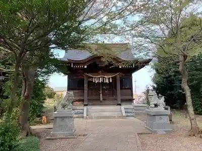 六通神社の本殿