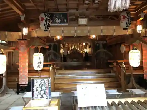 真山神社の本殿・本堂