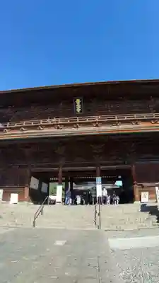 善光寺の山門・神門
