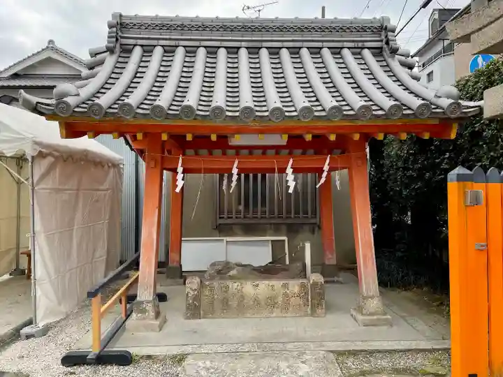 大歳社(住吉大社末社)の手水舎