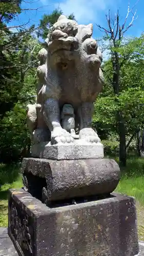 浜益神社の狛犬