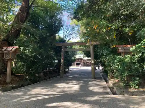 上知我麻神社（熱田神宮摂社）の鳥居