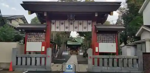五方山熊野神社の山門・神門