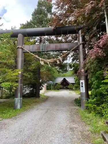 上士別神社の鳥居