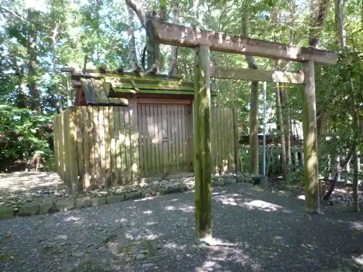 国津御祖神社(皇大神宮摂社)・葦立氐神社(皇大神宮末社)の鳥居