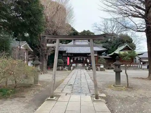 平塚神社の鳥居