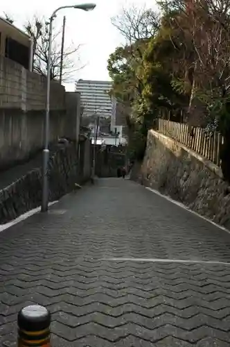 大江神社の周辺