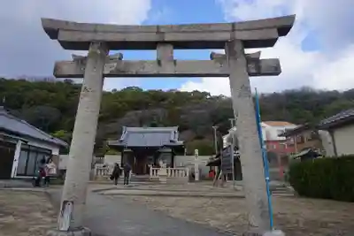 五宮神社の鳥居
