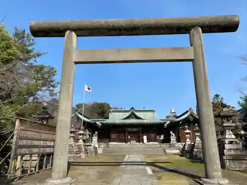 濃飛護國神社の鳥居