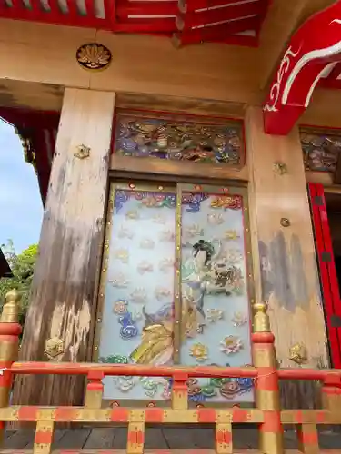 加波山神社真壁拝殿の芸術