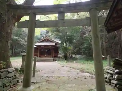 太祝詞神社の鳥居