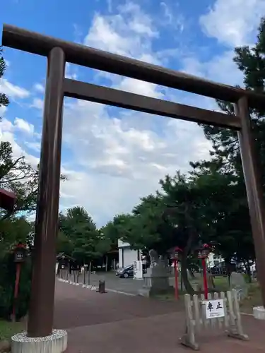 発寒神社の鳥居