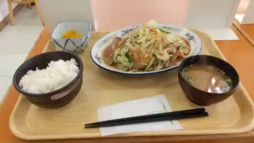 大鏑神社の食事