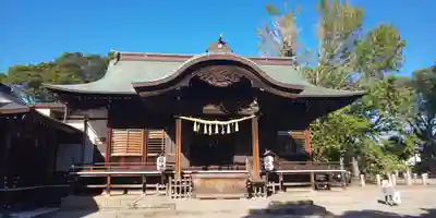 葛飾八幡宮の本殿・本堂