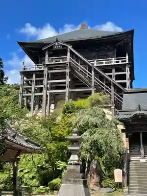 笠森寺の本殿・本堂