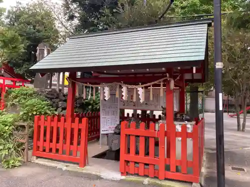 立石熊野神社の手水