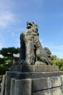 結城神社の狛犬