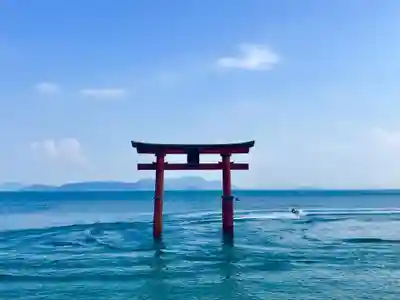 白鬚神社の鳥居