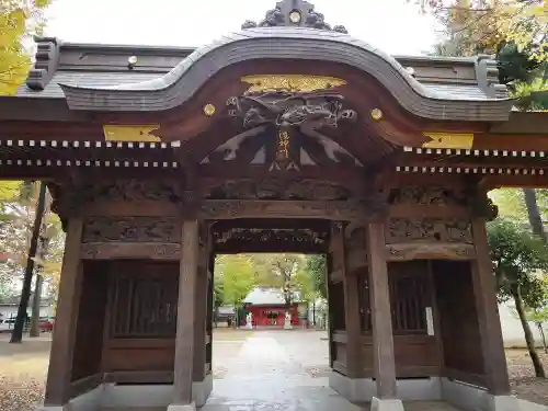 小野神社の山門・神門