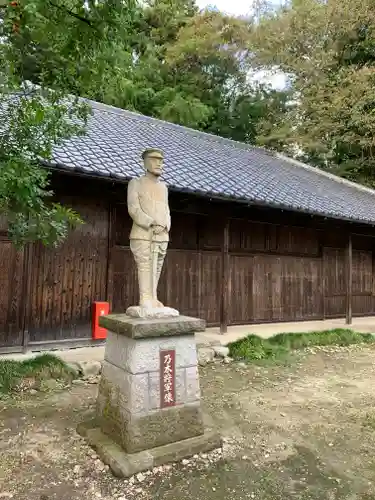 乃木神社の像