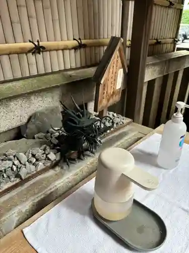 松島神社の手水舎